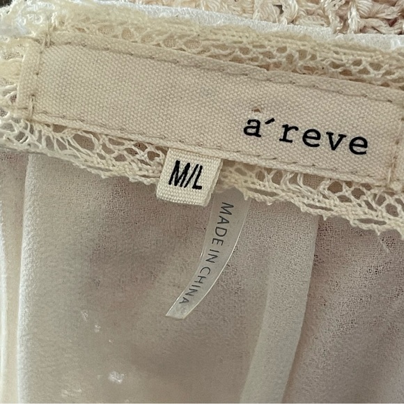 A’REVE Lace Trim Layered Sweater - Picture 8 of 8